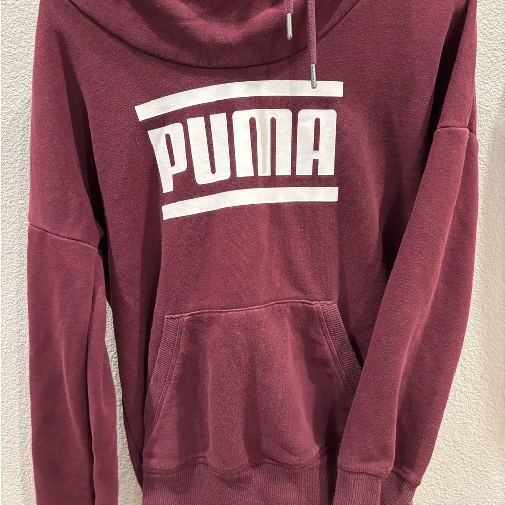 PUMA Burgundy Hoodie